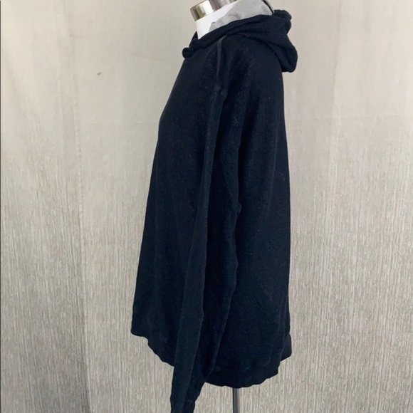 JOHN VARVATOS MEN’S BLACK GRAY HOODIE SHIRT XLARGE - Picture 3 of 6